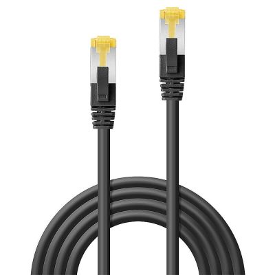 2. Lindy 47624 Network Cable Black 1m Cat6a U/UTP (UTP)