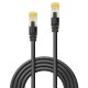 2. Lindy 47624 Network Cable Black 1m Cat6a U/UTP (UTP)
