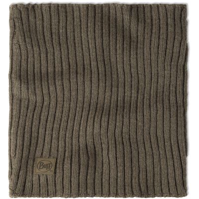 Buff Knitted Neckwarmer Norval – bark, size: M