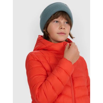 4. Boy's down jacket with synthetic filling 4F 4FJRAW25TDJAM0819-62S