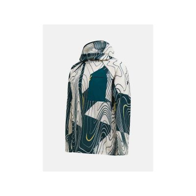 3. PEAK PERFORMANCE M Freelight Aop Polartec Alpha Hood men's sweatshirt, multicolor