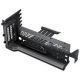 PHANTEKS Premium PCIe Gen 5 Vertical GPU Bracket, DRGB, with PCIe 5.0-Riser-Cable - 220mm, black