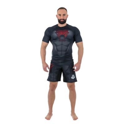 11. The "Snake" compression Rashguard shirt is made of DBX MORE DRY M material.