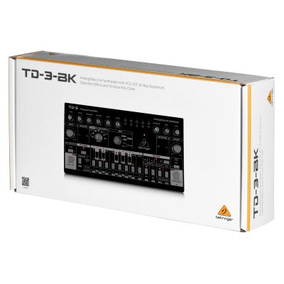 4. Behringer TD-3-BK Bassline Synthesizer