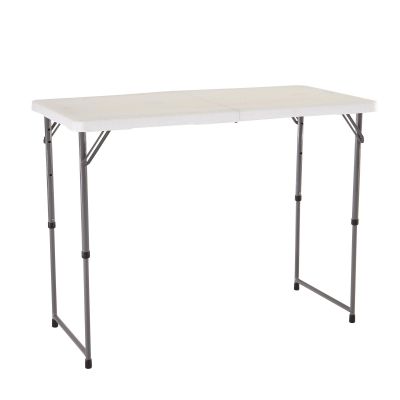 18. Folding table 122 cm with adjustable height 4428