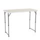18. Folding table 122 cm with adjustable height 4428