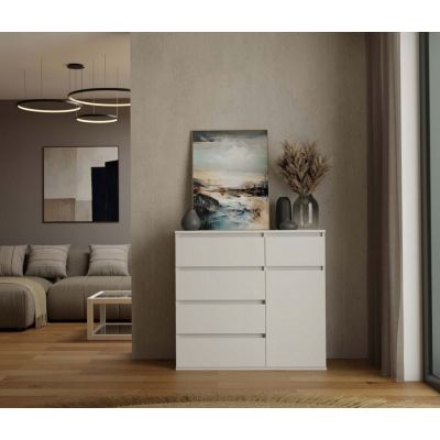 11. MALWA 1D5S CHEST OF DRAWERS WHITE