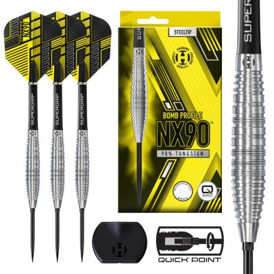 Harrows NX-90 Bomb QP 90% Steeltip Darts