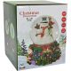 7. LED SNOW GLOBE WITH MUSIC, 8 MELODIES, 16.5 × 13 × 12 CM, SNOWMAN