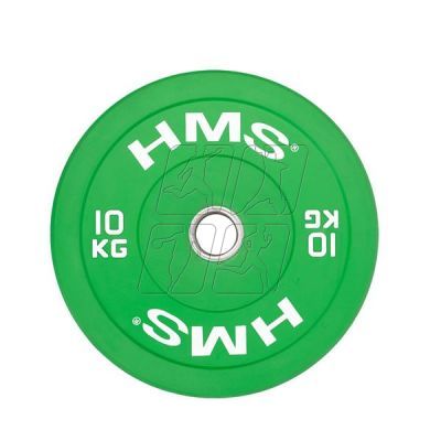 14. HMS GREEN BUMPER Olympic plate 10 kg CBR10