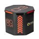 5. Set of three HMS Premium octagonal plyometric boxes PYOBS01