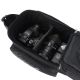 8. Wozinsky Bike Pannier Rack Bag with Shoulder Strap 9L (Rain Cover Included) Black (WBB22BK)