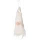6. DECORATIVE PENDANT SANTA CLAUS 11CM WHITE