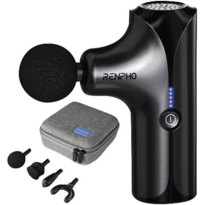 4. Renpho 2233581 Arm Massager, Legs, Neck, Trapezius Black