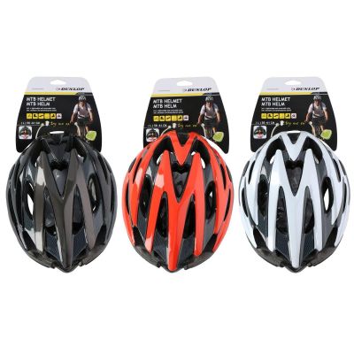 18. DUNLOP MTB GREY RL ADJUSTABLE CYCLING HELMET (58-61CM)