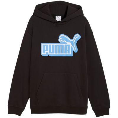 2. Puma Ess Logo Lab Relaxed Hoodie for Kids, black, 694674 01