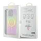 8. Guess IML Iridescent MagSafe case for iPhone 15 Pro - pink