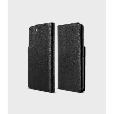 14. Ringke Folio Signature Flip Leather Case for Samsung Galaxy S22 + (S22 Plus) Black (FSS118R262)