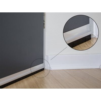 3. DeLOCK 40mm underwire strap with straight aluminum profile - length 1 m