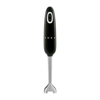 11. Smeg HBF03BLEU (101121) Immersion Blender 700W Black, Stainless Steel