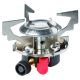 2. Gas camping stove with gas cartridges (thread or valve) ATOS piezo igniter 1.8kW