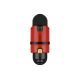 9. Krups Nespresso Inissia XN1005 capsule coffee machine (1260W; red)