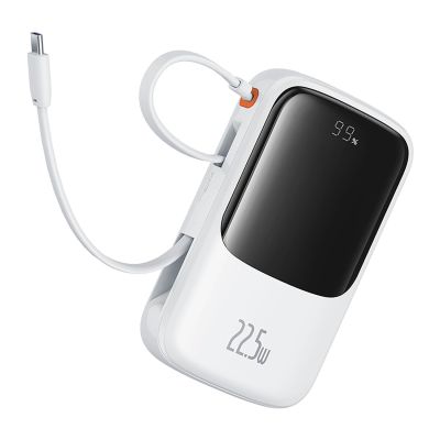 4. Baseus Qpow Pro+ Power Bank 22.5W 10000mAh USB-C - White
