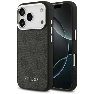 Guess 4G Classic Logo MagSafe case for iPhone 17 Pro - black