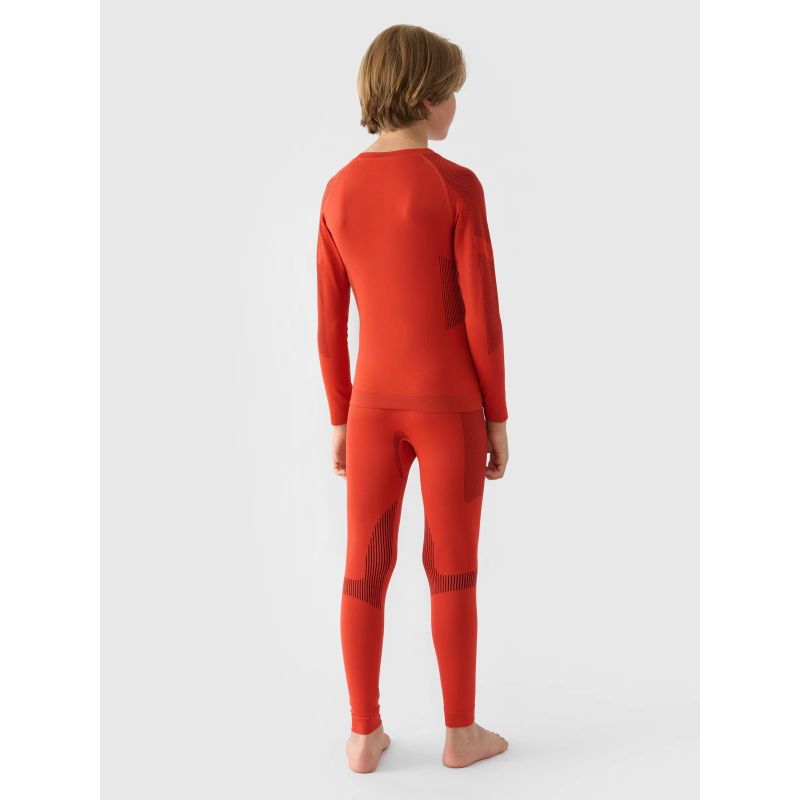 2. Children's seamless thermal underwear set 4F Junior 4FJRAW24USEAU252-62S