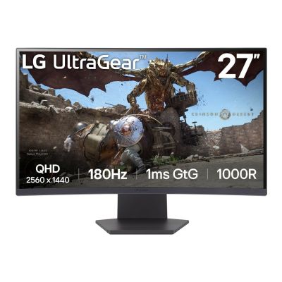 LG 27GS60QC-B computer monitor 68.6 cm (27") 2560 x 1440 px Full HD LCD Black