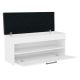 2. Shoe cabinet with storage PARMA 100x35xH49 white