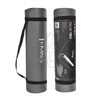 8. HMS YM03 gray yoga mat