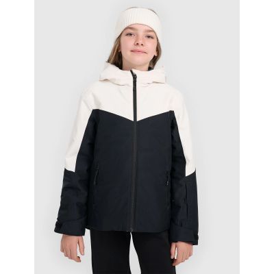 Ski jacket 5000 membrane for girls 4F 4FJRAW25TTJAF1034-20S
