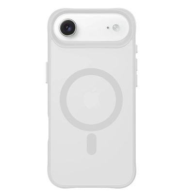 21. 3mk Smoke MagCase for iPhone Air - White-Translucent