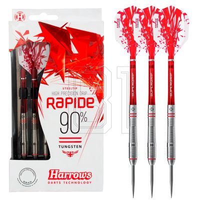 Harrows Rapide Darts 90% Steeltip HS-TNK-000013301