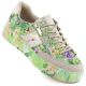 Women's green platform shoes Rieker M7711-91