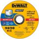 METAL DISC 125x1.0mm INOX /100pcs DT2054 .DEWALT
