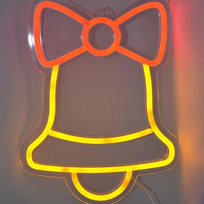11. NEON LAMP BELL FIGURINE