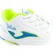 7. Joma Toledo JR 2602 indoor football shoes for kids, white