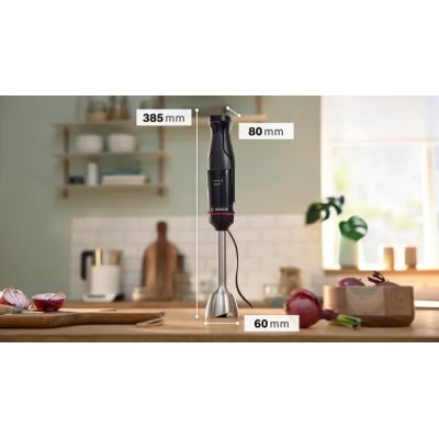 5. Bosch MSM4B6V2 Serie 4 ErgoMaster Hand Blender (1000W; Black)