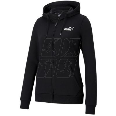 3. Puma ESS Small Logo Full-Zip Hoodie TR W 586813 01