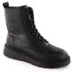 10. Women’s black lined leather ankle boots Rieker 70401-00