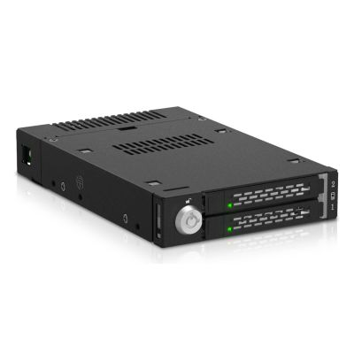 4. IcyDock M.2 PCIe NVMe SSD Mobile Rack for External 3.5 4i 2x