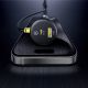11. Baseus Circular 60W USB-A + USB-C Car Charger with Built-in Lightning + USB-C Cable 1.4m - Black