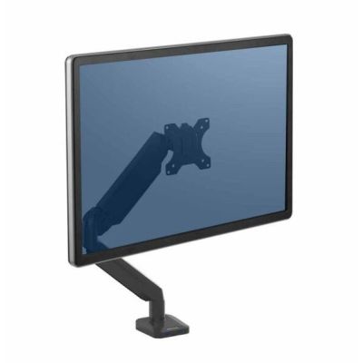 3. Fellowes Ergonomics Single Monitor Arm - Platinum Series, Black