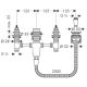 2. Hansgrohe 13244180 bathroom faucet