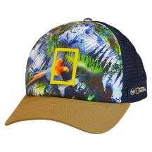 Buff Scarlett Macaw National Geographic Trucker Cap L/XL – 125382.555.30.00