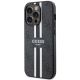 2. Guess GUHMP14LP4RPSK iPhone 14 Pro 6.1" black/black hardcase 4G Printed Stripes MagSafe