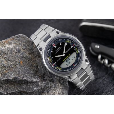 3. Men's Watch CASIO DUAL AW-80D-1AVDF + BOX