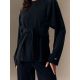 5. Women's regular sweatshirt with ties and modal 4F 4FRSS26TSWSF2784-20S